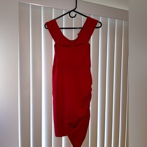 red windsor dress